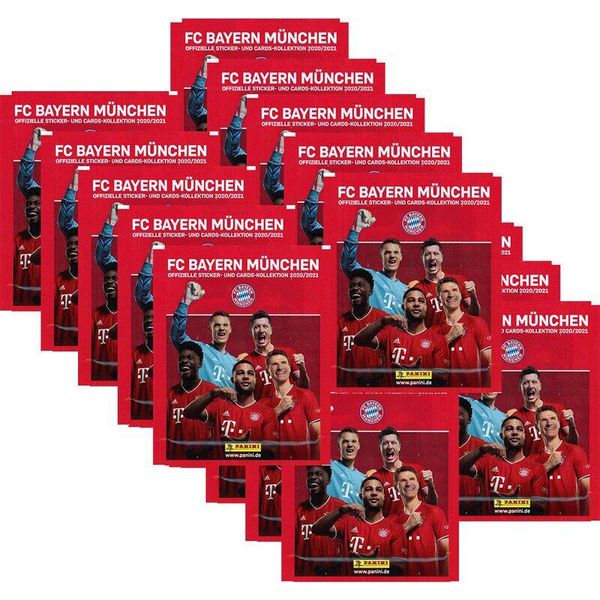 Panini - Fc Bayern MüNchen - Collezione Di Figurine E Card 2020/2021 - 20 Bustine-image
