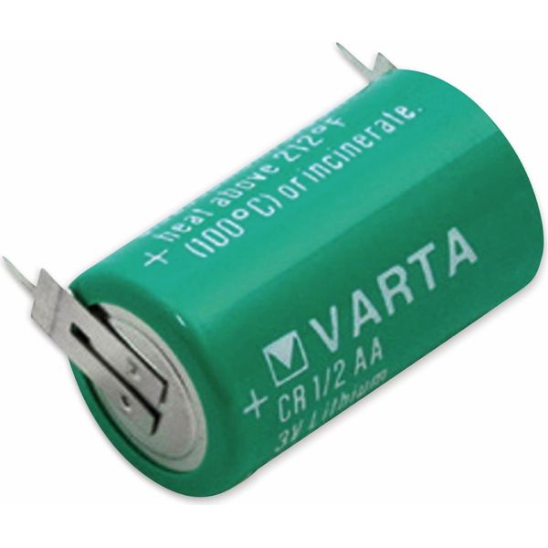 Varta Batteria Al Litio Cr 1/2AA-SLF, Stampa 1/1+/-, 3 V-, 950 Mah-image
