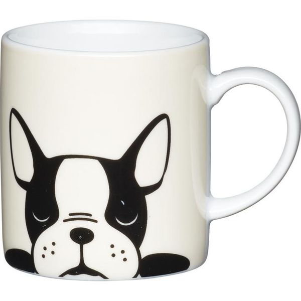 Tazza Da Espresso - Bulldog Francese - 80Ml - Kitchencraft-image