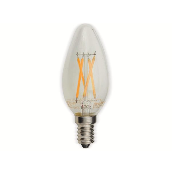 Optonica Led-Lampada 1472, E14 Eek F, C35, 4 W, 400 Lm, 2700 K-image