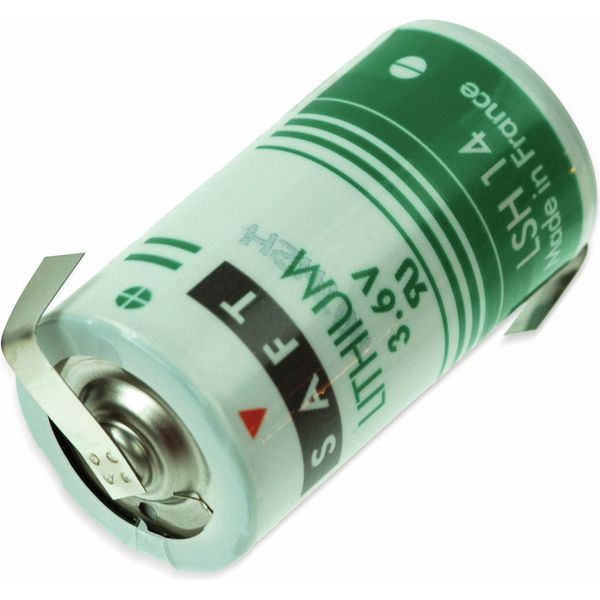 Batteria Al Litio Saft Lsh 14-CNR, C, Con Etichetta A Saldare Z, 3,6 V-, 5500 Mah-image