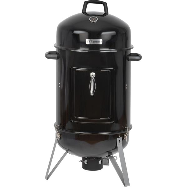 Bbq-Toro Botte Per Affumicatura Quercia Ø 47 Cm | Affumicatore Bbq Smoker Griglia A Carbone-image