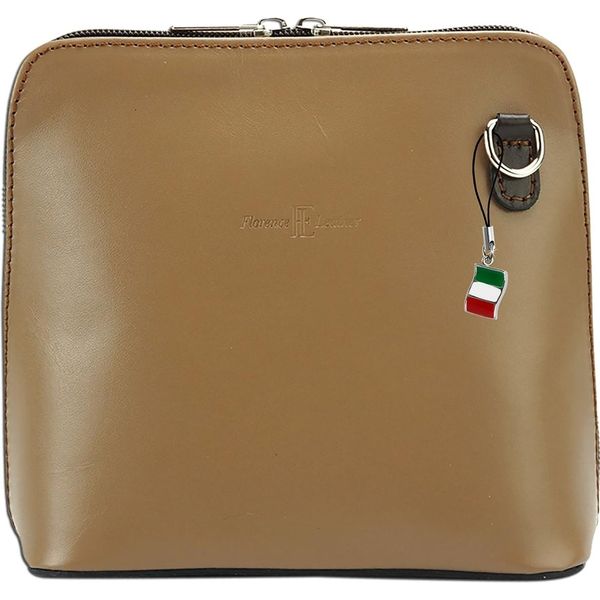 Florence Vera Pelle Liscia Da Donna Borsa Da Sera Taupe Marrone OTF109C-image
