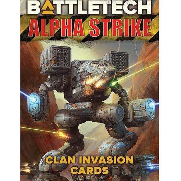 Battletech As Clan Invasion Cards - Miniaturen-Spiel -Accessori - Inglese-image