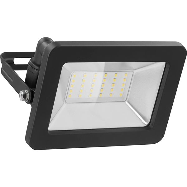 Goobay Faretto Led Per Esterni, 30 W Con 2550 Lm, Luce Bianca Neutra 4000 K E Pressacavo M16 Nero-image
