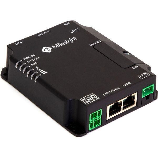 Milesight Iot Ind. Cellular Router UR32 Wi-Fi (UR32-L04EU-W-485)-image