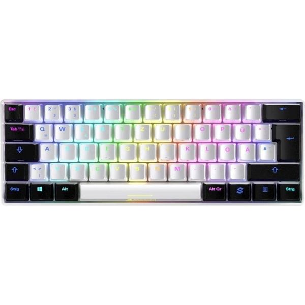 Sharkoon SGK50 S4 Tastiera Da Gioco Usb Qwertz Tedesco Bianco-image