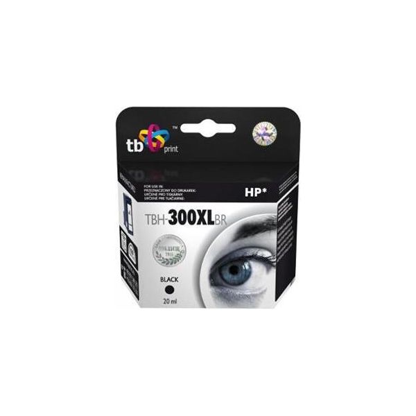 Tb Print Ink For Hp Dj F2420 Black Remanufactured TBH-300XLBR-image
