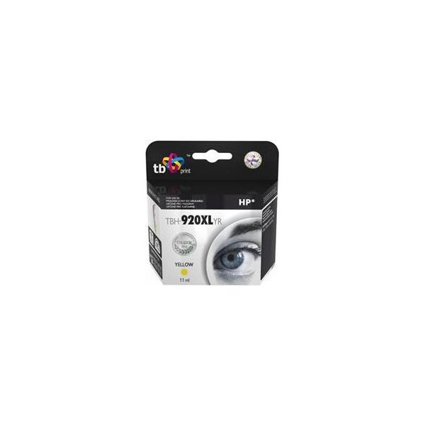 Tb Print Ink Hp Oj 6500 Yellow Remanufactured TBH-920XLYR-image