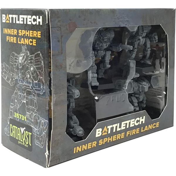 Battletech Inner Sphere Fire Lance - Miniaturen-Spiel -Accessori - Inglese-image