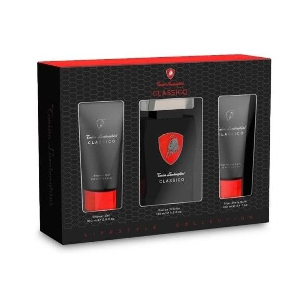 Tonino Lamborghini Classic Eau De Toilette 125 Ml Spray Gel De BañO 100 Ml Balsamo After Shave 100 Ml-image