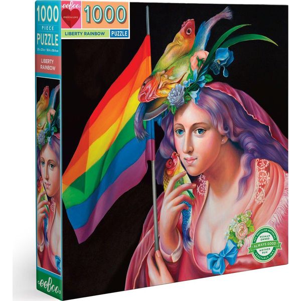 Eeboo Puzzle Arcobaleno Della Libertà 1000 Pezzi-image