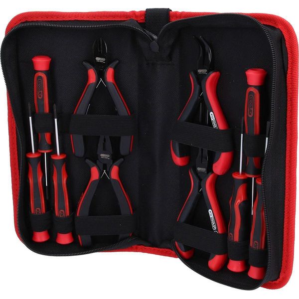 Ks Tools Set Di Utensili Per Meccanica Di Precisione, 10 Pezzi, 500.7220-image