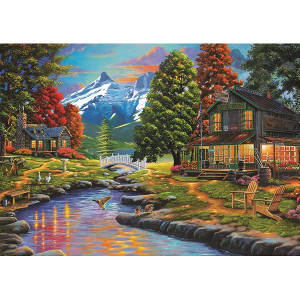 Art Puzzle Puzzle Due Panchine 2000 Pezzi-image