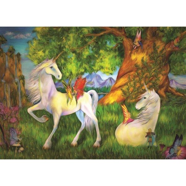 Art Puzzle Puzzle Unicorni 100 Pezzi-image