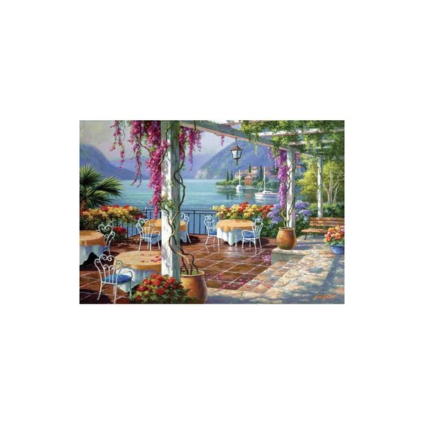 Puzzle Anatoliano Terrazza Con Glicine 500 Pezzi-image