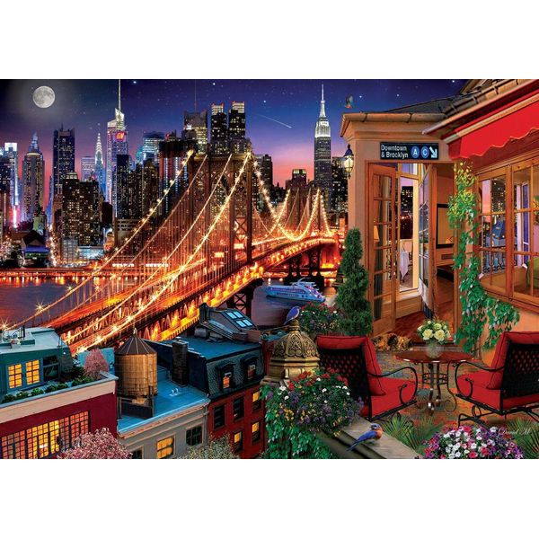 Art Puzzle Puzzle Brooklyn Dalla Terrazza 1500 Pezzi-image