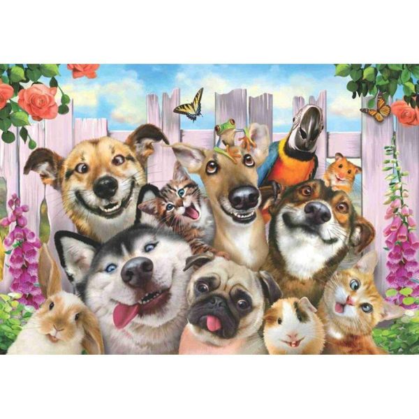 Puzzle Di Anatolia - Selfie Di Animali Domestici, 500 Pezzi-image