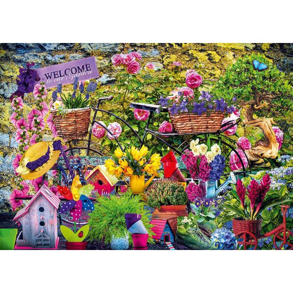 Puzzle Bluebird Benvenuti Nel Nostro Giardino 1000 Pezzi-image