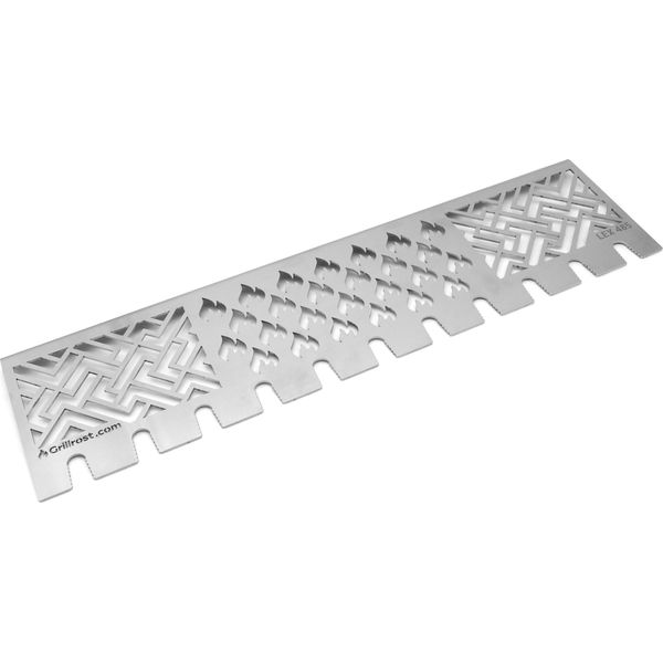 Scaldavivande Multistazione In Acciaio Inox Per Napoleon LEX485 | Con Portabacchette | Spessore 3 Mm-image