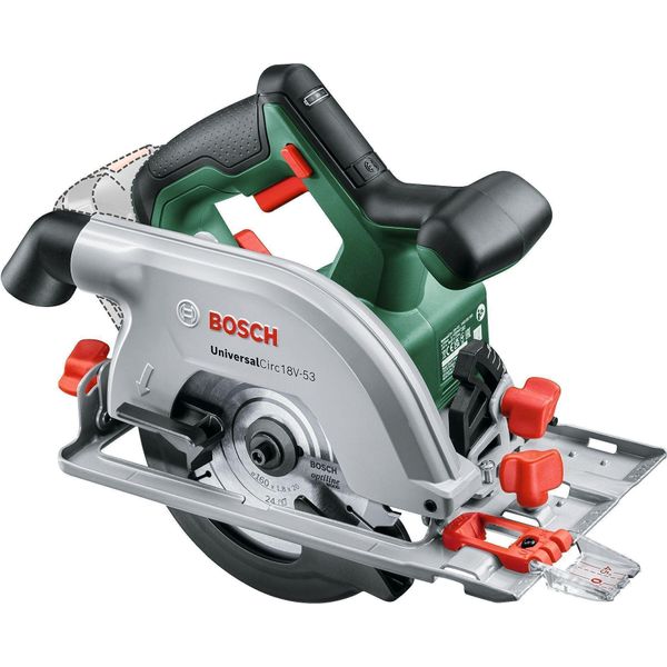 Bosch Home & Garden 06033B1400 Bosch Home & Garden Universalcirc 18V-53 Sega Circolare A Batteria 18,0 V, Senza Batteria-image