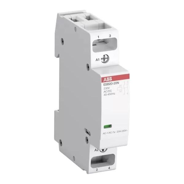 Abb ESB20-20N-14 InstallationsschüTz 20 A, 2S/0Ö, 12 V Ac (1SBE121111R1420)-image