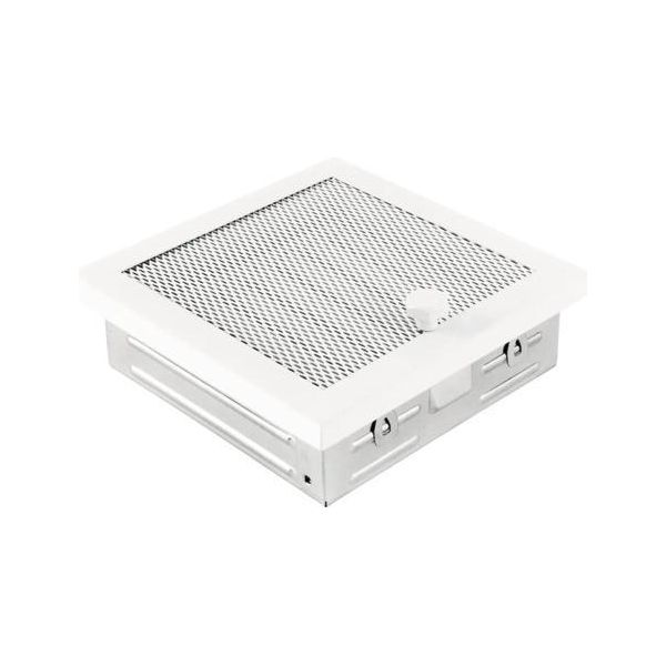 Griglia Per Caminetto Con Lamelle 16X16 Cm Bianco HSF06-063-image