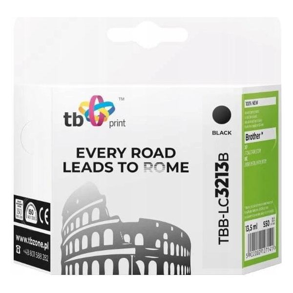 Tb Print TBB-LC3213B Cartuccia D'inchiostro 1 Pz. Compatibile Nero-image