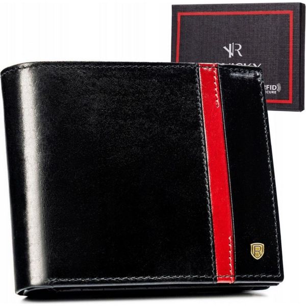 Portafoglio Da Uomo In Pelle Con Rfid - Rovicky-image