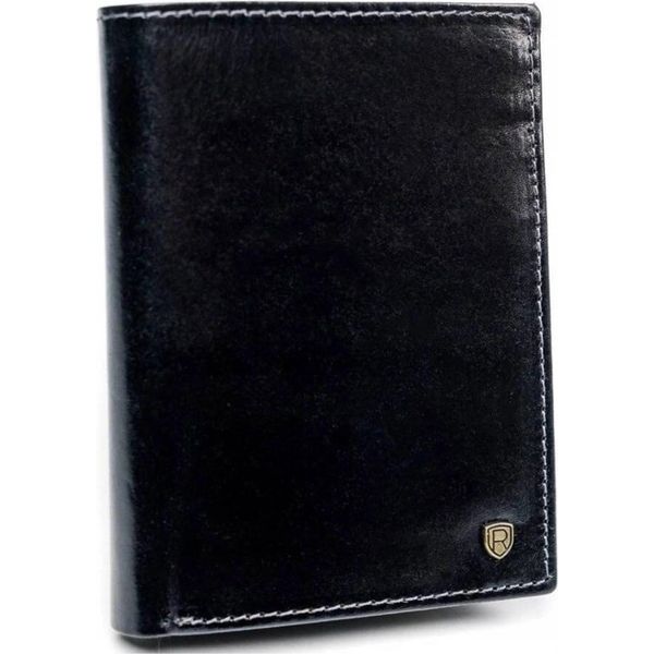 Rovicky Portafoglio Da Uomo In Pelle D1072-RVT Nero Taglia Unica-image