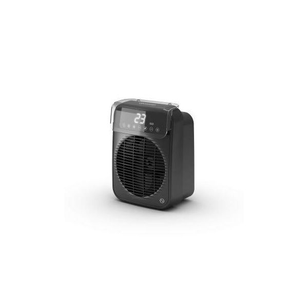 Olimpia Splendid Riscaldatore Elettrico 2000W Ventilatore Nero Timer Telecomando 60M³-image