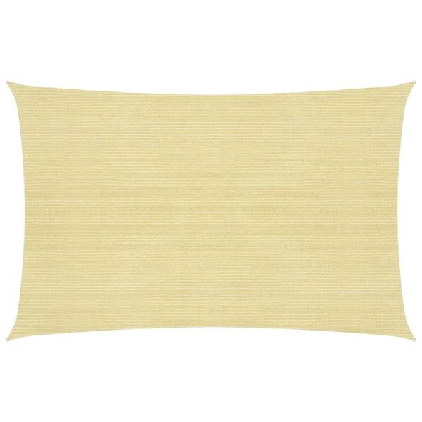 The Living Store Tenda Da Sole 160 G/M² Beige 2X3,5 M Hdpe-image