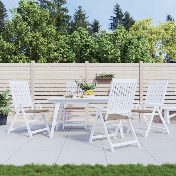 Bei Cloris Cuscini Per Sedie Da Giardino 4 Pz. Taupe 50X50X4 Cm Tessuto Oxford - Cuscini Per Mobili Da Giardino Nuovo8035368 1Pacco-image