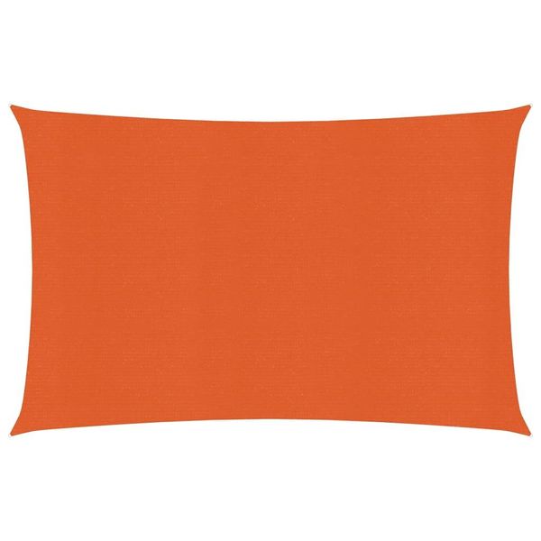 The Living Store Tenda Da Sole 160 G/M² Arancione 2,5X3,5 M Hdpe-image