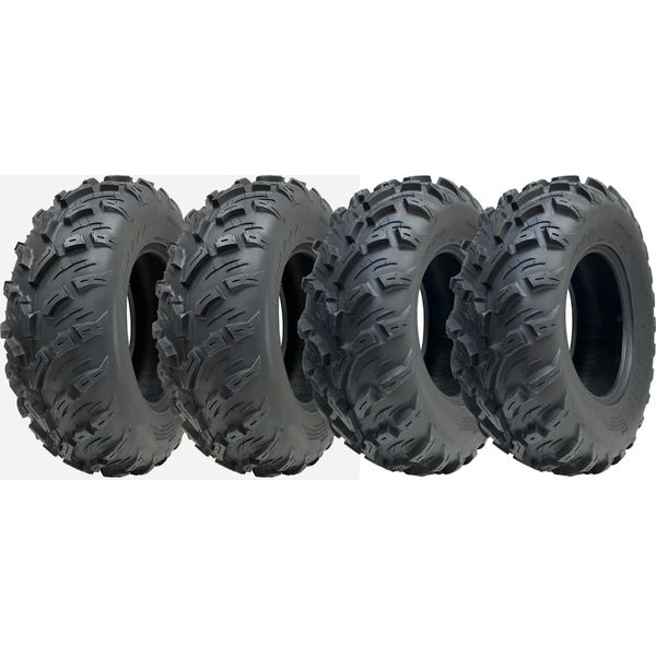 25X10.00-12 E 25X8.00-12 Pneumatici Atv 4Ply P3080 Obor Pinacle Road Legal (Set Di 4)-image