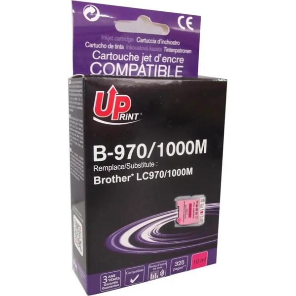Cartuccia A Getto D'inchiostro Uprint LC970, LC10000 Brother, Magenta-image
