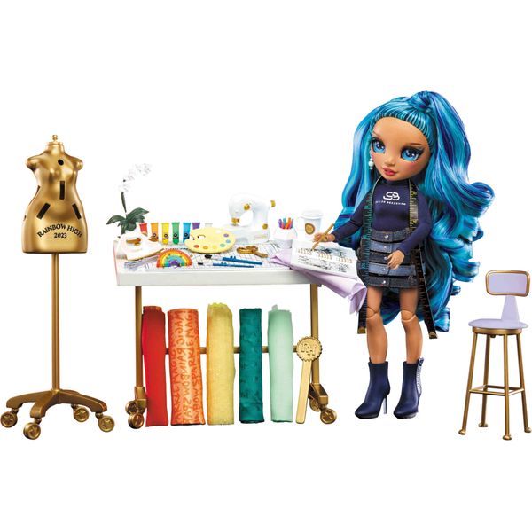 Mga Entertainment - Mga Entertainment - Mga Entertainment - Rainbow High Dream Design Fashion Studio Play Set Con Bambola-image