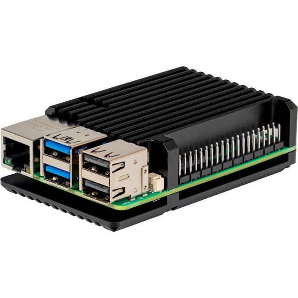 Joy-It Armor Custodia Block Sbc Adatta Per Kit Di Sviluppo Raspberry Pi (Rb-Alucasep5-07)-image