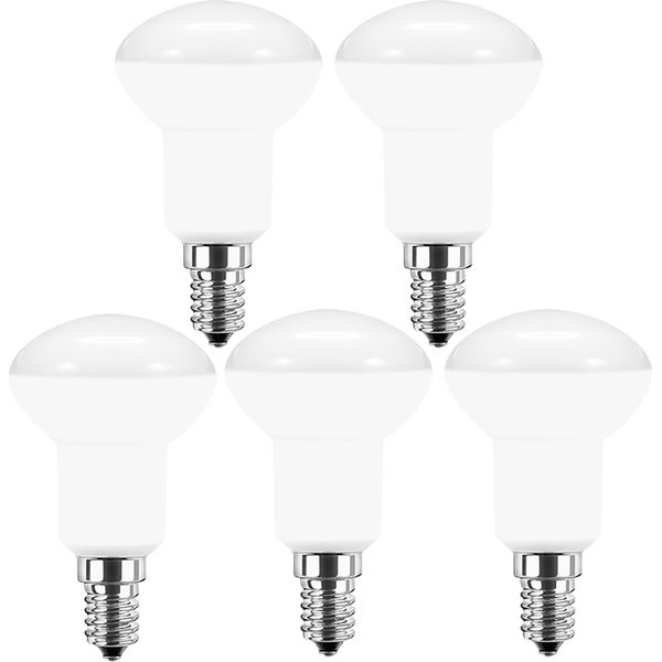 Blulaxa Led-Smd-Lampe, R50, Eek: F, E14, 5 W, 470 Lm, 2700 K, 5 StüCk-image