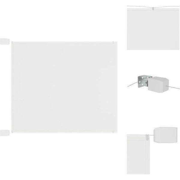 Vidaxl Tenda Verticale Bianca 60X1200 Cm In Tessuto Oxford - Ombrelloni E Tende Da Sole-image
