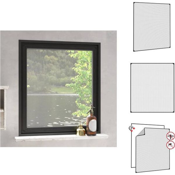 Vidaxl Zanzariera Magnetica Per Finestre Antracite 120X140 Cm - Zanzariera-image