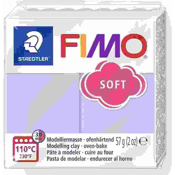 Fimo 8020-T31 Argilla Da Modellare Fimo Soft, Indurimento A Forno, Blu Serenità, 57 G-image