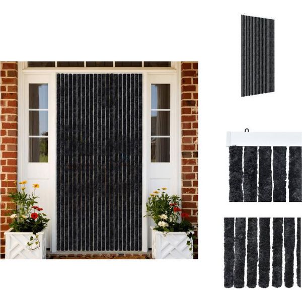 Vidaxl Tenda Zanzariera Antracite 100X220 Cm Ciniglia - Zanzariera-image