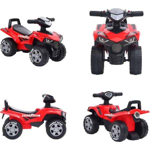 Vidaxl Quad Cavalcabile Per Bambini Good Year Red - Quad Cavalcabile - Quad Cavalcabile - Quad Per Bambini - Quad Per Bambini-image