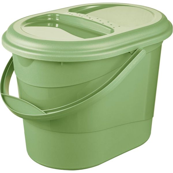 Keeeper 1180431900000 Keeeperabfalleimer "Elsa Eco"", 13 Liter, Grass Green"-image