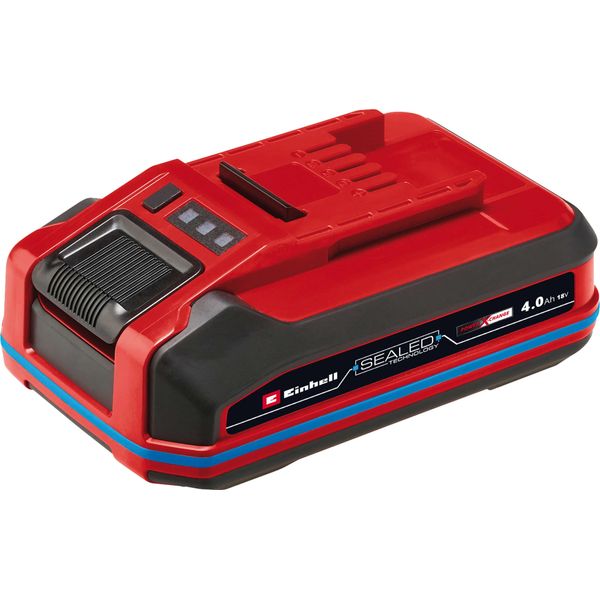 Originale Einhell 18V 4,0 Ah Sealed Power X-Change Plus (Batteria Da 18 V, Protetta Da Acqua E Polvere, Classe Di Protezione IP57, Uso Universale Per Tutti I Dispositivi Pxc, Senza Caricabatterie)-image