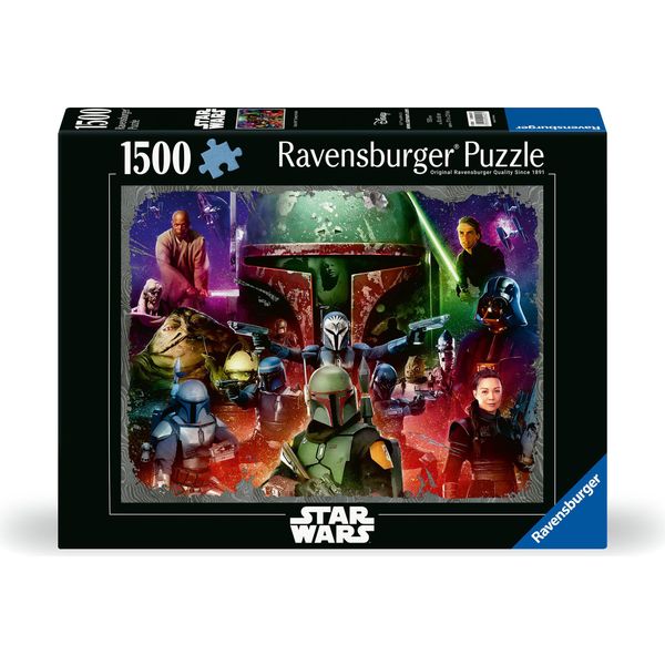 Ravensburger Puzzle 12000427 - Boba Fett: Bounty Hunter - Puzzle Di Star Wars Da 1500 Pezzi Per Adulti E Bambini Dai 14 Anni In Su-image