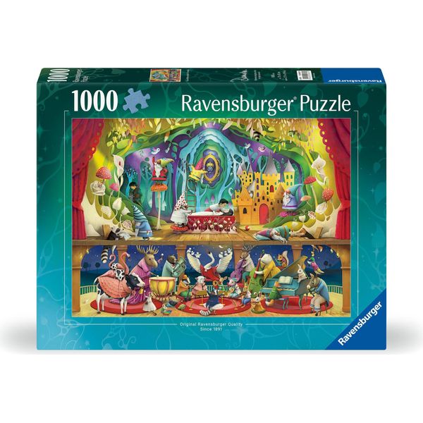 Ravensburger Biancaneve E I 7 Gnomi Puzzle Da 1000 Pezzi Fata-image