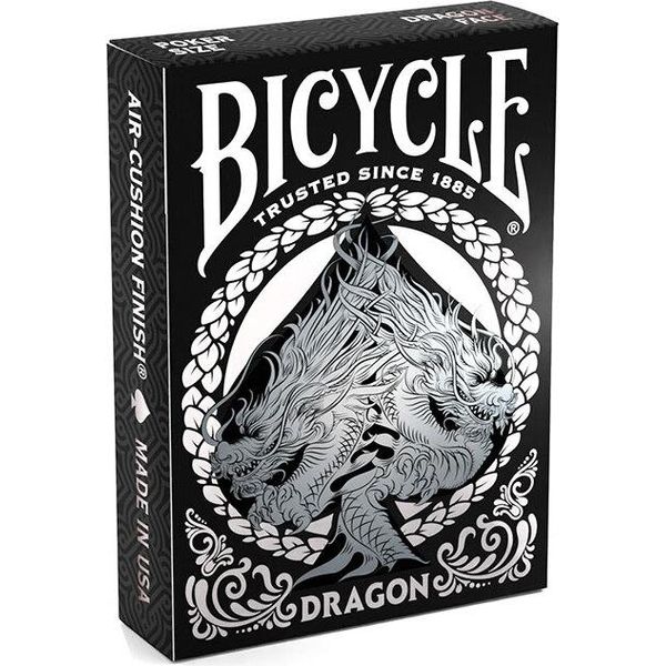 Mazzo Di Carte Bicycle® - Mazzo Di Carte Da Gioco Drago Nero Carte Da Poker A Mazzo Singolo-image