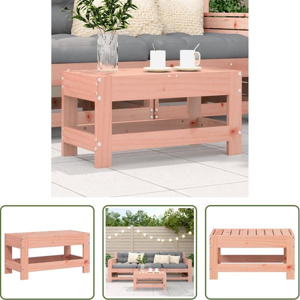 The Living Store Sgabello Da Giardino 62X30X32 Cm Legno Massiccio Di Abete Douglas-image